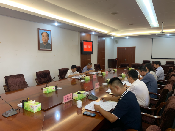 李长新到韶山高新区调度招商引资工作