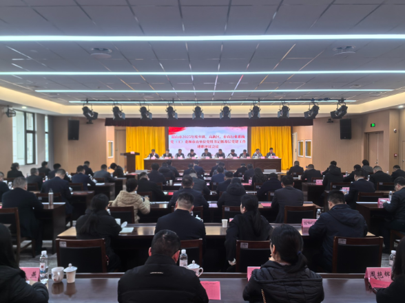 2025年度全市基层党建工作述职评议会议召开