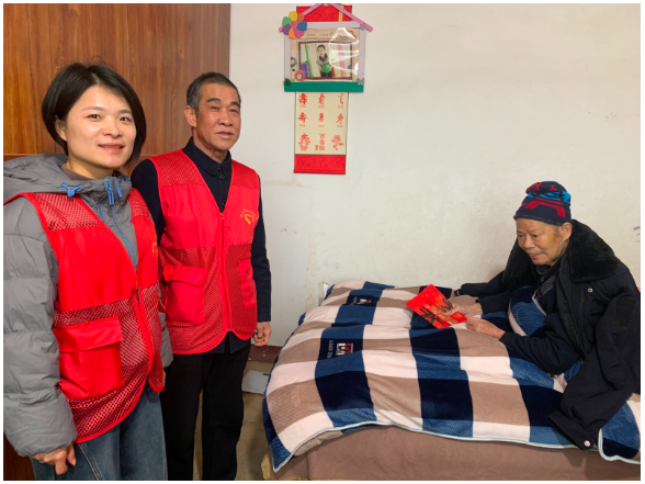 市义工联开展春节前慰问活动