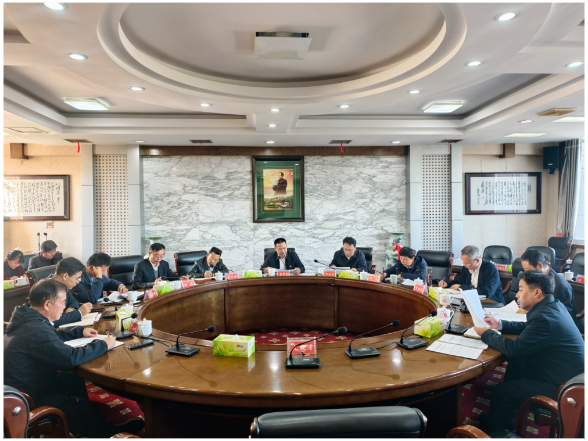 曹伟宏主持召开市委常委会2025年第三十次会议