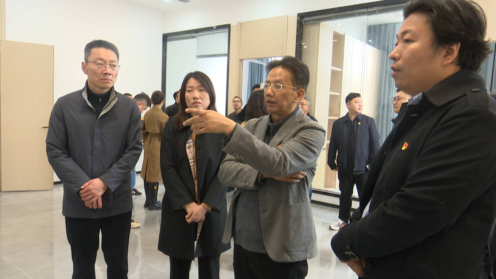 谷良率队来韶调研红色电影与文化创意体验基地项目