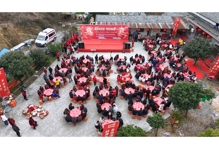 我们的节日•五里牌街道新庄社区：邻里共品“鲟鱼宴” 同庆团圆“幸福年”