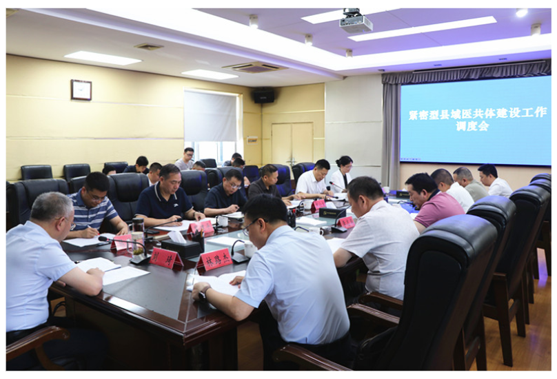 刘琦主持召开紧密型县域医共体建设工作调度会 熊世成出席