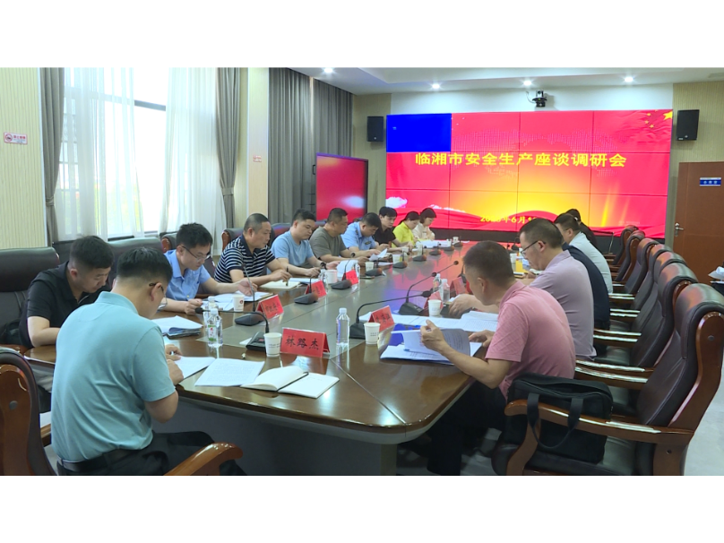 全市安全生产座谈调研会召开