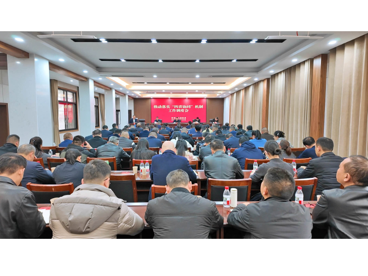 我市召开推动落实“四责协同”机制工作调度会