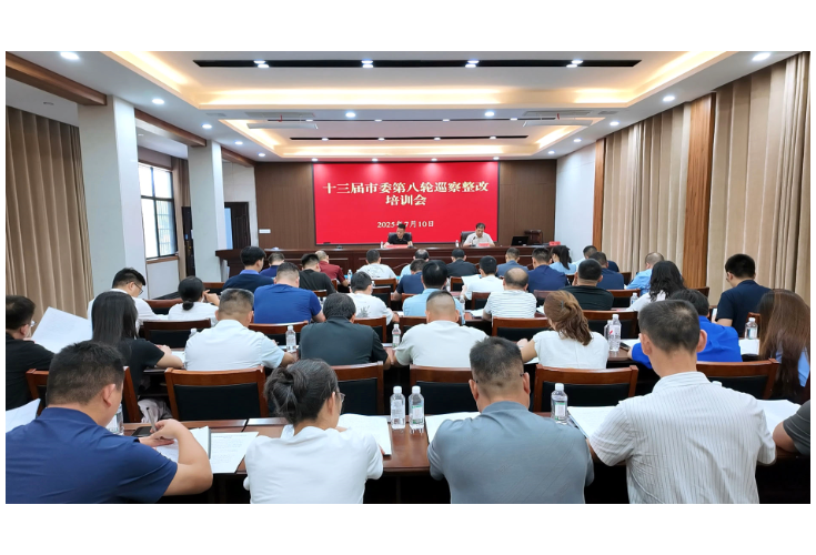 十三届市委第八轮巡察整改培训会召开