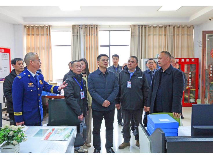 熊世成督导检查安全生产工作