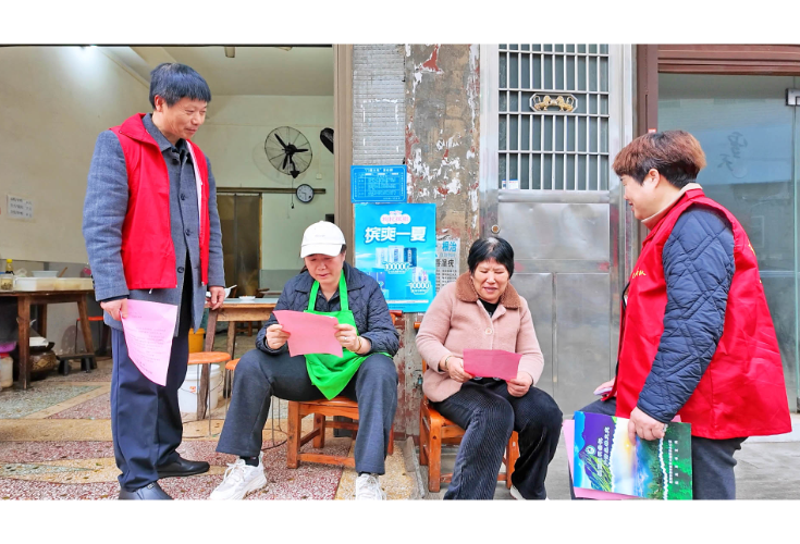 忠防镇：移风易俗过清明 文明祭扫树新风