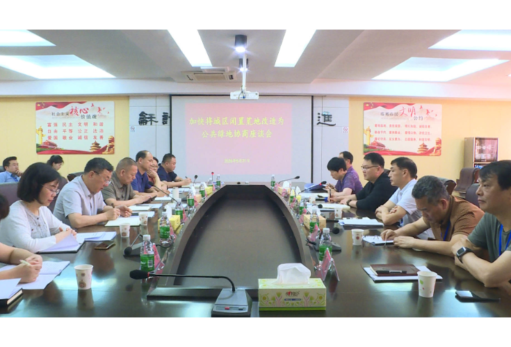 市政协开展“加快将城区闲置荒地改造为公共绿地”调研协商