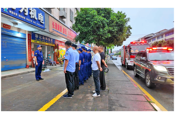 夜查电动自行车乱象 筑牢消防安全“防火墙”