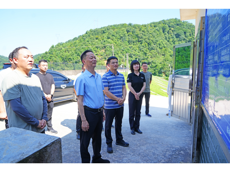 岳阳市人大督导组来我市督导防汛防台风工作