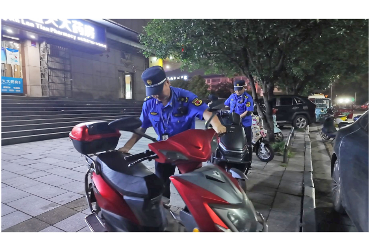 多部门联合整治白云湖主干道夜间秩序 让城市“烟火气”更有序