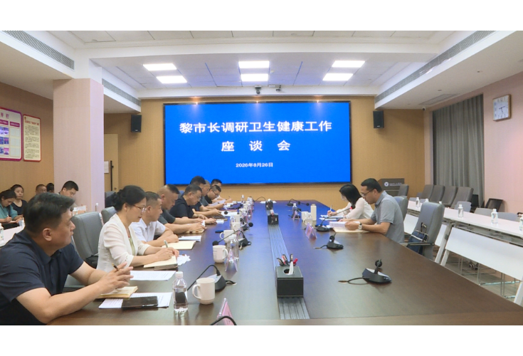 【大兴调查研究】市领导调研全市卫生健康工作