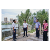 杨理诚暗访防溺水工作