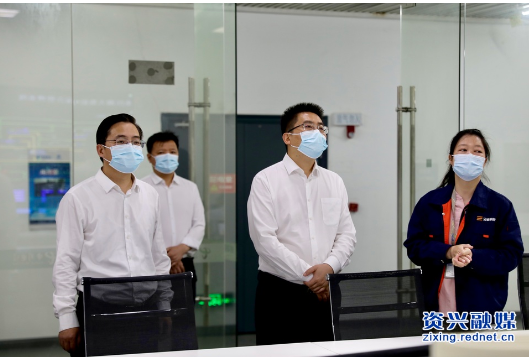 岳阳县考察团到资兴考察交流