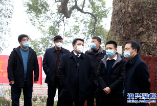陈占华到东江街道督导乡村风貌提质拆除整治行动