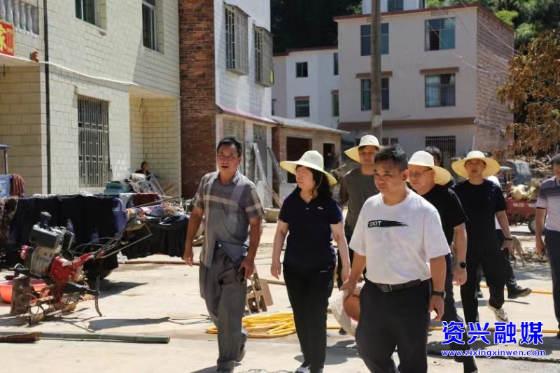 直击灾后重建|省科技厅对口支援现场指导工作组进驻资兴