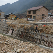 资兴市滁口镇长活村：河道治理二期  建设如火如荼