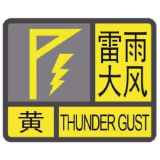 雷雨大风黄色预警！这份安全提示请查收