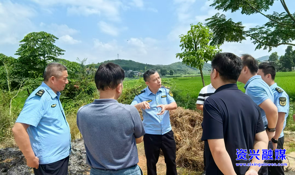 省第四生态环境保护督察组副组长王盛才赴宜章调研秸秆禁限烧管控工作