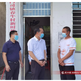 吴巨培到资兴明查暗访疫情防控、森林防火、安全生产、抗旱和防溺水等工作