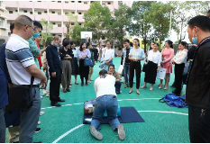 “第一目击者”现场救护培训进党校