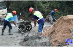 决战一百天 办好旅发会 | 白廊至回龙山公路建设项目正火热推进