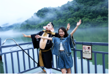 雨后小东江，风景更迷人，《西游记》剧中演员“八戒”也来打call了