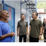 杨理诚到滁口镇、黄草镇调度抢险救灾和灾后恢复重建工作