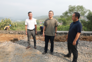 杨理诚到兴宁镇调研灾后恢复重建工作