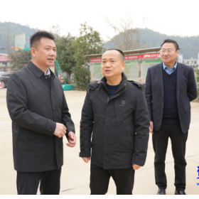 湖南高速集团领导到资兴调研灾后恢复重建对口支援工作