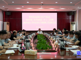 市应安委会2025年第三次全体成员（扩大）会议暨上半年安全生产和消防工作述职会议召开