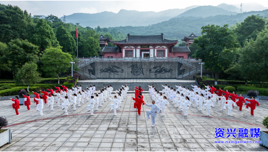太乙游龙拳“游”进资兴 非遗拳法为健身添活力