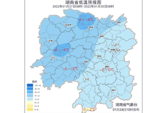 近期省内低温阴雨持续  27日至29日有暴雪冰冻天气发生