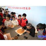 “书画进校园”活动走进市二完小