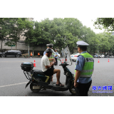 我市多部门联合开展交通违法行为整治行动
