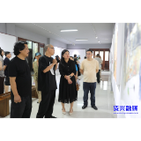 当好东道主 办好旅发会丨湖南省油画风景研究会成立十周年暨周华刚东江湖油画作品展开幕