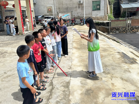 滁口镇金星村:防溺水趣味活动 护航青少年暑期安全
