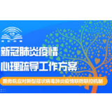 一图读懂《新冠肺炎疫情心理疏导工作方案》