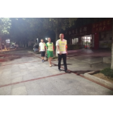 唐洞街道：开展义务巡逻 提高居民群众“幸福指数”