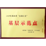  栗脚村获评湖南省扫黄打非基层示范点