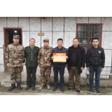 八面山瑶族乡：为“四有”优秀士兵家属送喜报