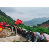 滁口镇：开展缅怀先烈活动