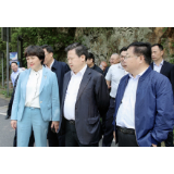 刘志仁到资兴开展巡河并调研滨水文旅产业带发展情况
