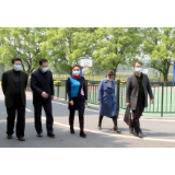 郑艾萍调研复学和脱贫攻坚工作
