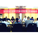 资兴市总工会第十六届委员会第三次全体会议召开