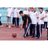 资兴市立中学：趣味活动为高三学子解压