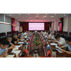 杨理诚主持召开市委党建工作领导小组会议