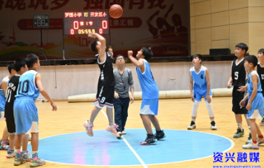 我市2023年中小学生篮球赛闭幕