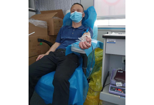 清江镇组织开展无偿献血活动
